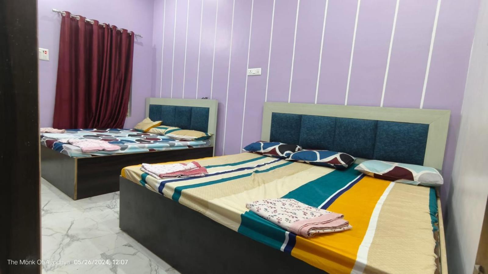 Shree Ayodhya Dham Guest House 300 Meter From Sri Ram Temple Free Pick Up , Drop , Breakfast & Wifi Exterior foto